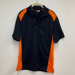 NWOT Cornerstone Men’s Select Snag Proof Two Way Colorblock Polo